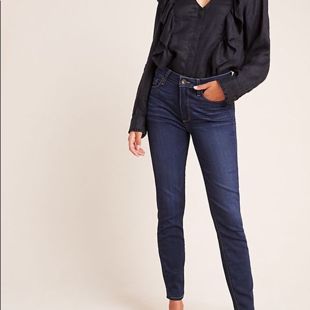 Paige Hoxton High-Rise Skinny Jeans Size 25